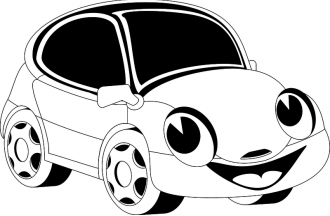 Samolepka Auto detske 5