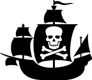 Samolepka Pirátska loď 2