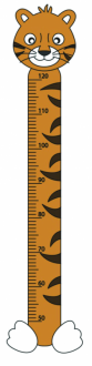 Detský meter - Tiger