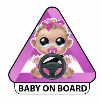 Baby on board - Dievčatko