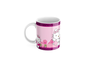 Plastový hrnček Hello Kitty