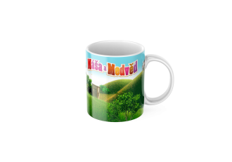 Plastový hrnček Máša a Medveď