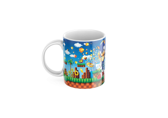 Keramický hrnček Ježko Sonic