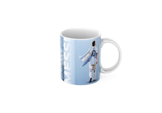 Keramický hrnček Messi a Vlajka