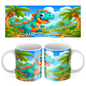 Keramický hrnček Hodný Dinosaurus