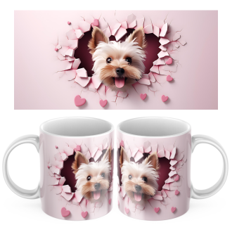 Keramický Hrnček Yorkšírský Teriér