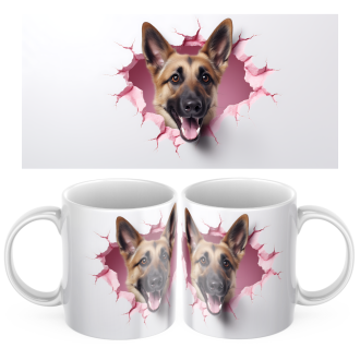 Keramický Hrnček Nemecký Ovčiak 