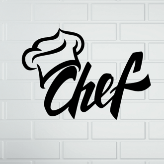 Samolepka Chef