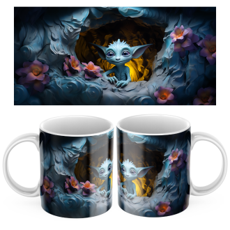 Keramický Hrnček Alien Lumix