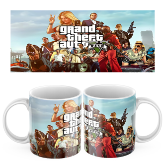 Keramický hrnček Grand Theft Auto