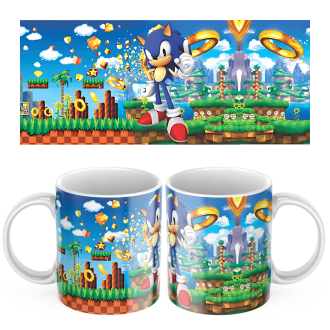 Keramický hrnček Ježko Sonic