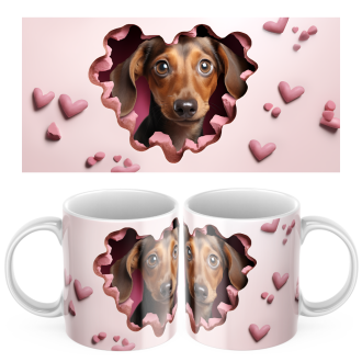 Keramický Hrníček Jezevčík