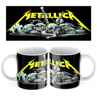 Keramický hrnček Kapela Metallica