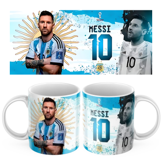 Keramický hrnček Messi Argentina