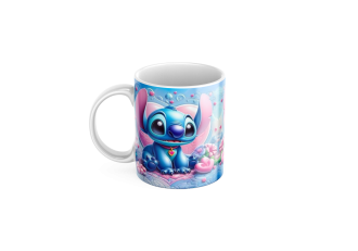 Keramický hrnček Stich a modrý svet