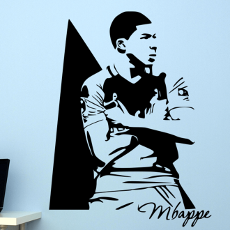 Samolepka Futbalista Mbappé