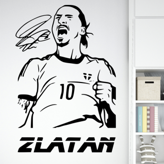 Samolepka Futbalista Zlatan Ibrahimovič