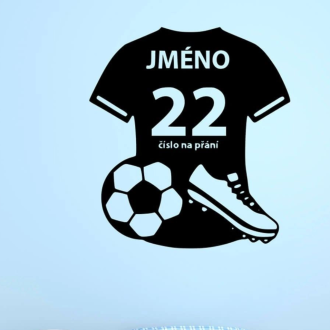 Samolepka Futbalový dres