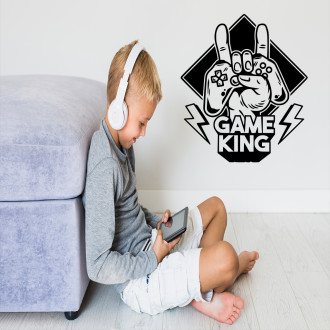 Samolepka Game King