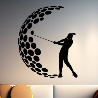 Samolepka Golf