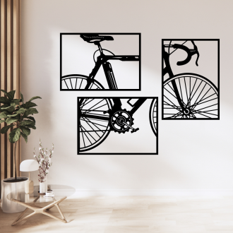 Samolepka Bicykel (3 diely)