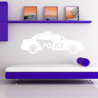 Samolepka Auto policajné