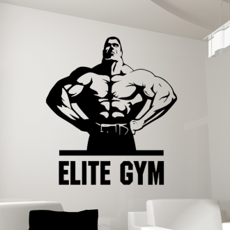 Samolepka Elite gym