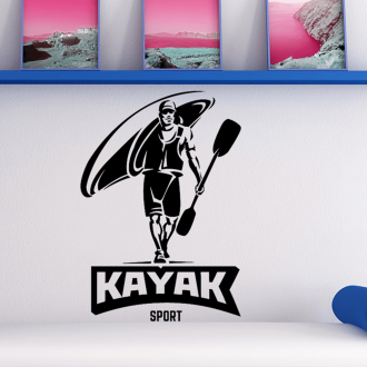 Samolepka Kayak šport