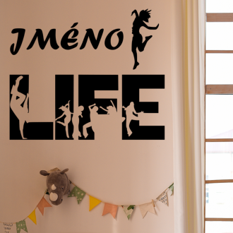 Samolepka Tanec môj život